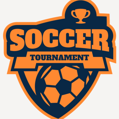 Soccer Tournament league logo template Thumbnail