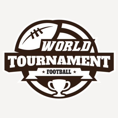 World Tournament Football logo template Thumbnail