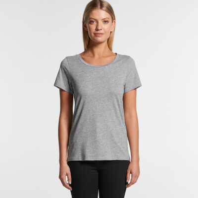 Wo's Shallow Scoop Tee  Thumbnail