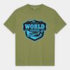 Heavyweight Cotton Unisex Garment Dyed T-Shirt Thumbnail