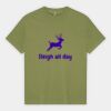 Heavyweight Cotton Unisex Garment Dyed T-Shirt Thumbnail