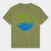 Heavyweight Cotton Unisex Garment Dyed T-Shirt Thumbnail