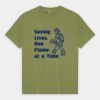 Heavyweight Cotton Unisex Garment Dyed T-Shirt Thumbnail